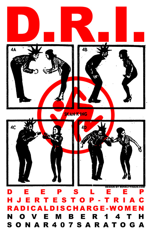 Dirty Rotten Imbeciles with Deep Sleep Hjertestop Triac Radical Discharge and Women at Sonar 11-14-10