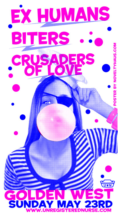 ex humans biters crusaders of love golden west may 23 2010 unregistered nurse noveltyhaus noel conrad danger matt gabs carbonas